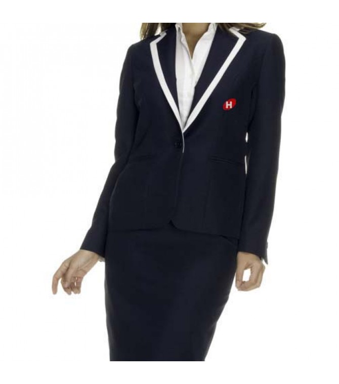 stylish blazer for receptionist